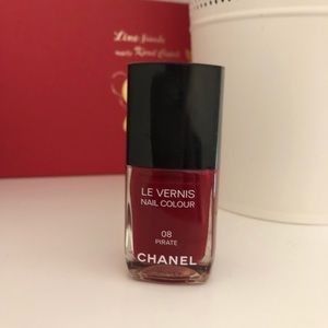 Chanel Pirate red nail polish
